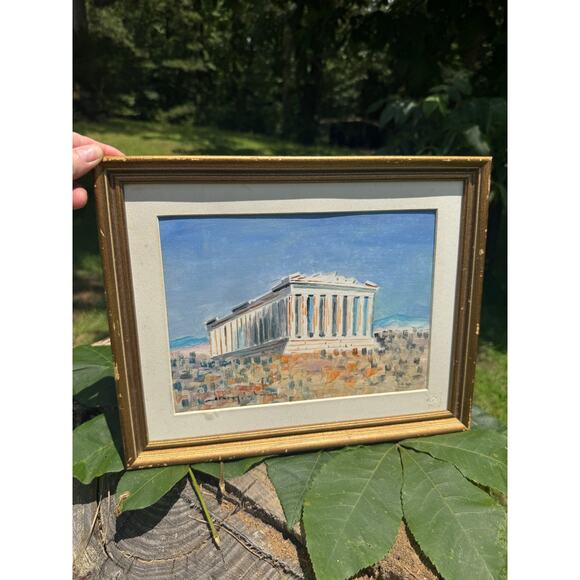 Parthenon Painting on Canvas